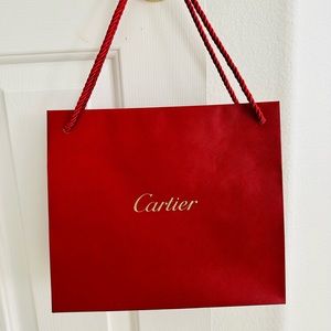 Authentic Cartier Paper bag 2 pieces